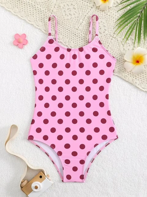 Kids' Polka-Dot One-Piece, style SH-KD-03
