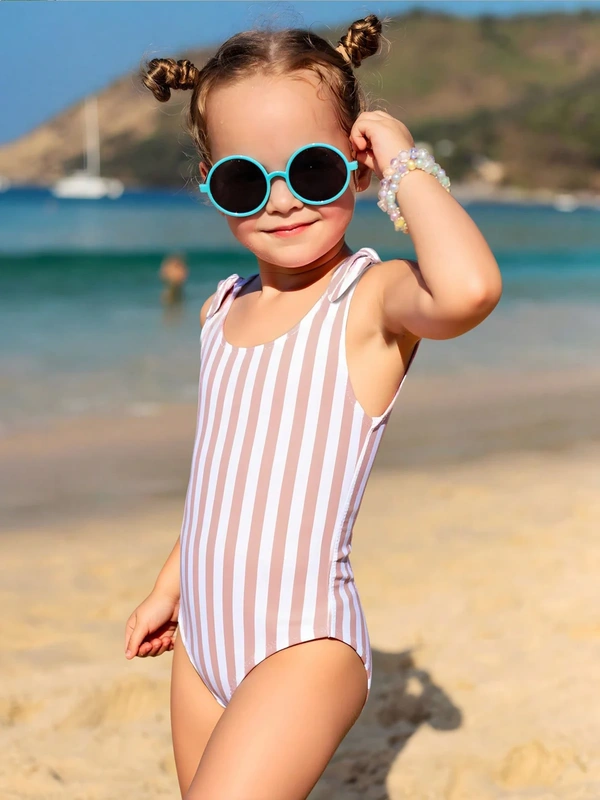 Kids' Stripe One-Piece, style SH-KD-15