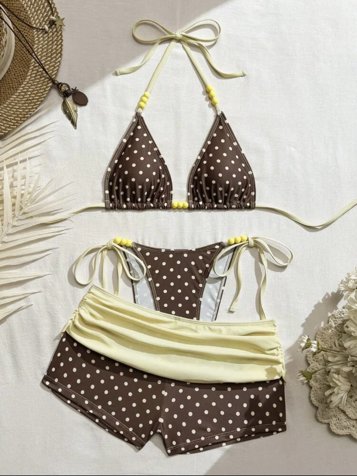 Polka-Dot Bikini & Wrap Set, photograph 3