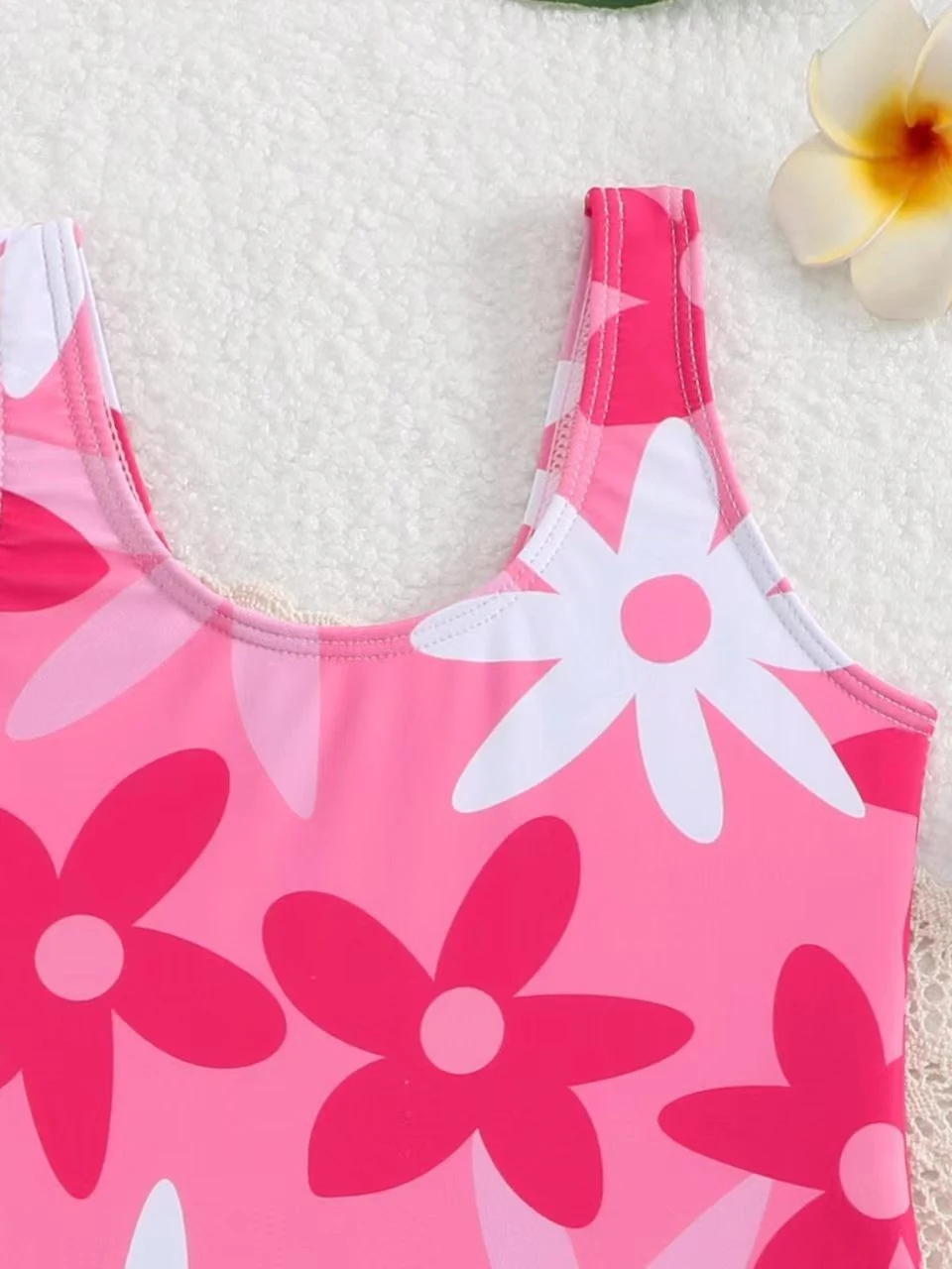 Kids' Daisy-Print One-Piece, photograph 4