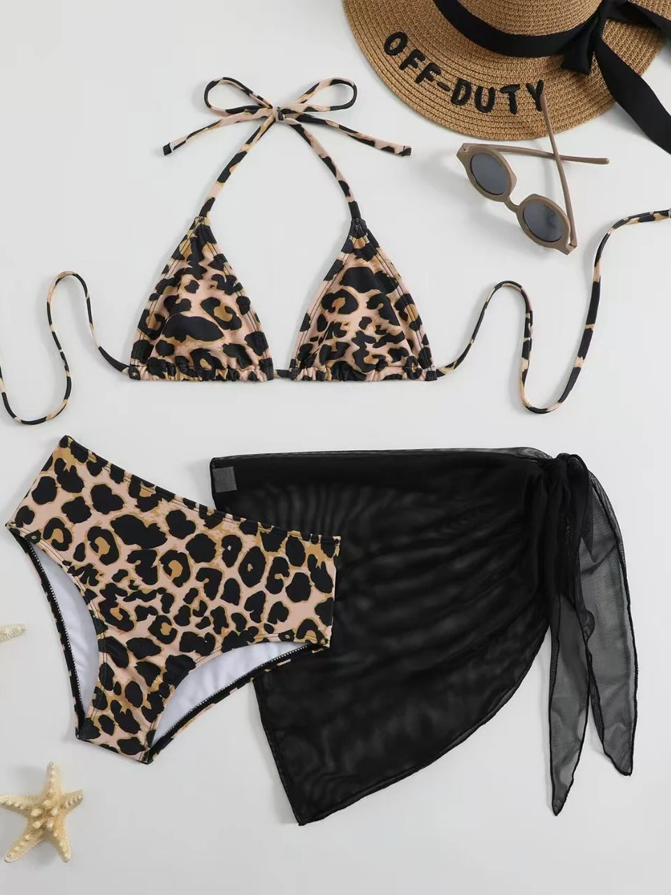 Kids' Leopard Swim Set, SH-KD-05, original product photograph