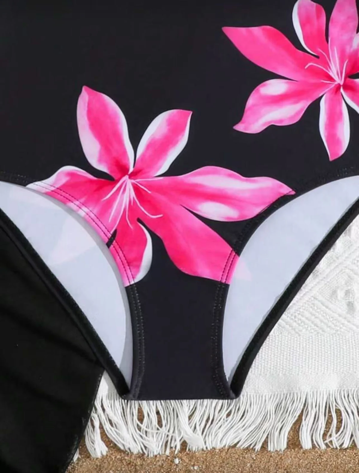 Kids' Floral Swim & Wrap Set, photograph 4