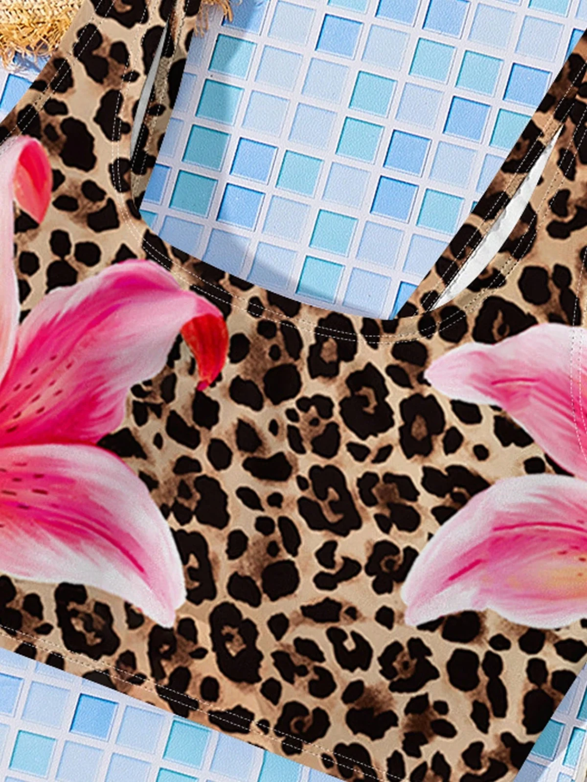 Kids' Floral Leopard Two-Piece, photograph 3
