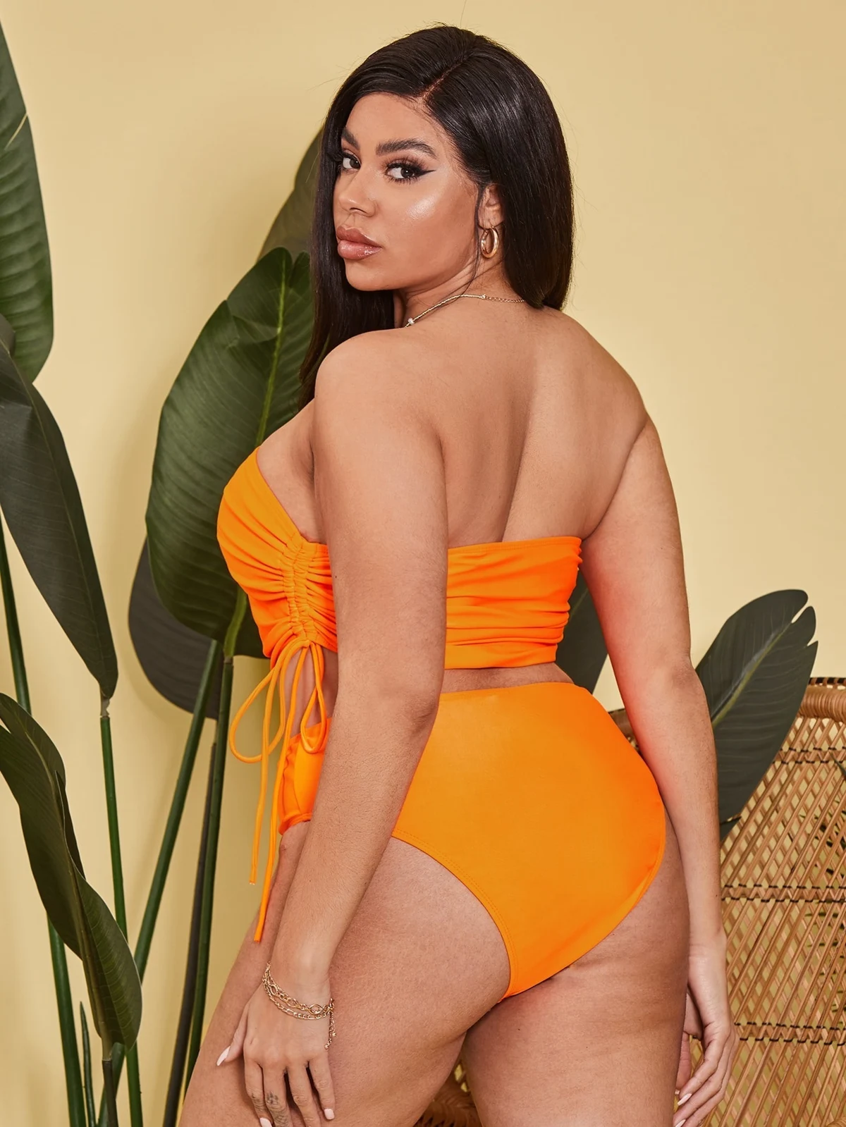 Plus-Size Bandeau Bikini, photograph 3