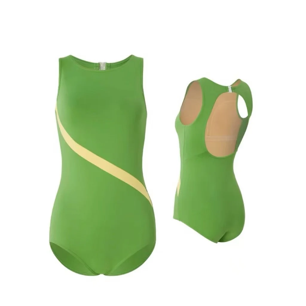 Green Panelled One-Piece, SH-TR-08, original product photograph