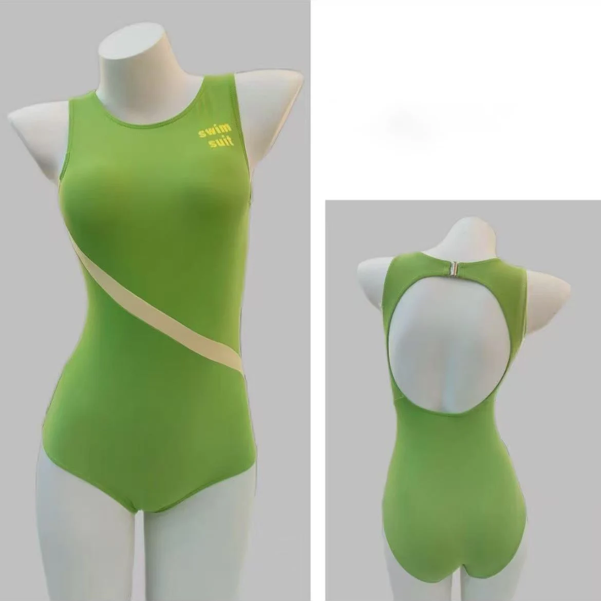 Green Panelled One-Piece, photograph 2
